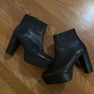Platform booties!